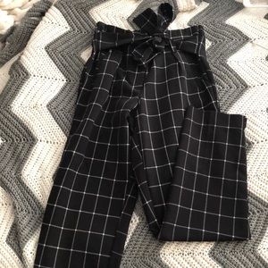Plaid pants